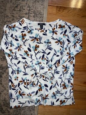 Hatley Floral Print Pullover Top Size S/P